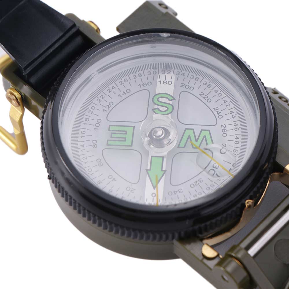 เข็มทิศกันน้ำระดับมืออาชีพ โคร - Compass Lensatic บทวิจารณ์และราคา