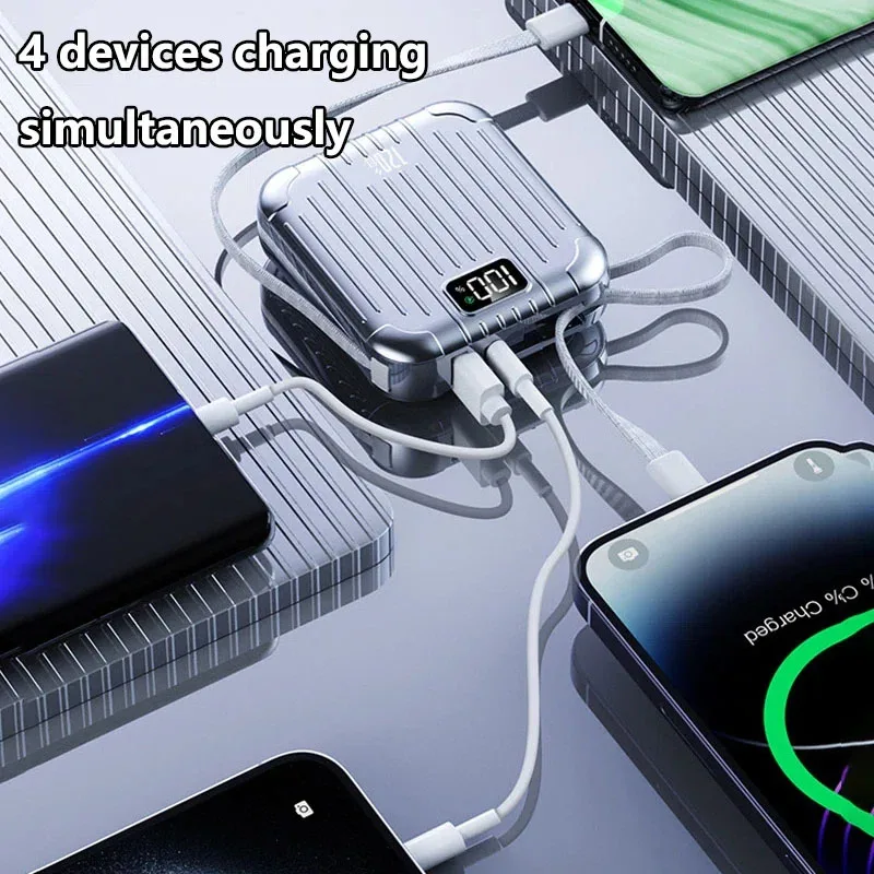 แบตสำรองขนาดเล็กกะทัดรัด 50000 - Solar Emergency Charger บทวิจารณ์และราคา