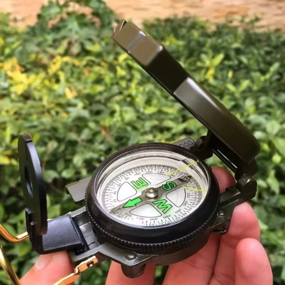 เข็มทิศกันน้ำสำหรับมืออาชีพ โค - Compass Lensatic บทวิจารณ์และราคา