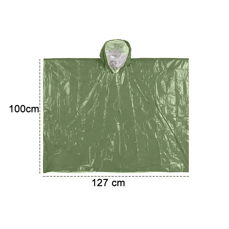 เสื้อกันฝนฉุกเฉินสำหรับเอาชีวิ - Survival Blanket Reflective บทวิจารณ์และราคา