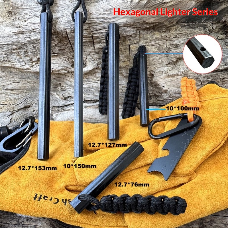 เครื่องจุดไฟแบบกันลมรุ่นใหม่,  - Magnesium Fire Starter บทวิจารณ์และราคา